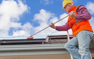 Easton Grey soft wash roof cleaning